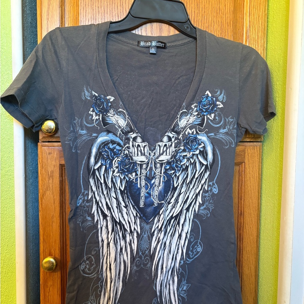 Brad Butter Charcoal Tee